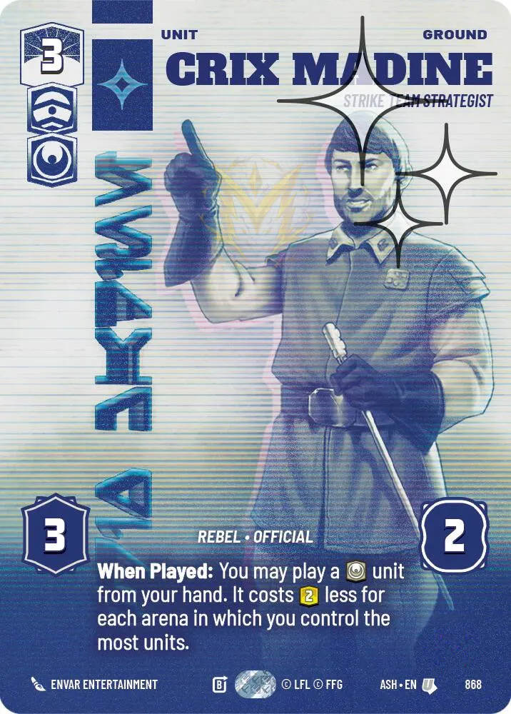 Crix Madine - Strike Team Strategist