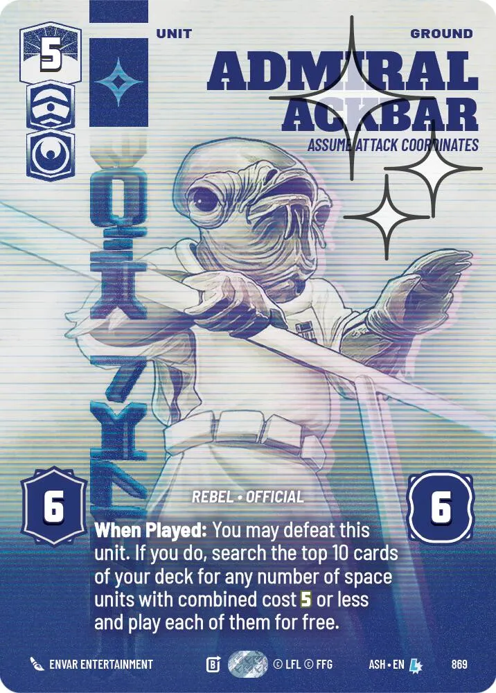 Admiral Ackbar - Assume Attack Coordinates