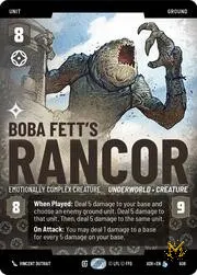 Boba Fett's Rancor - Emotionally Complex Creature