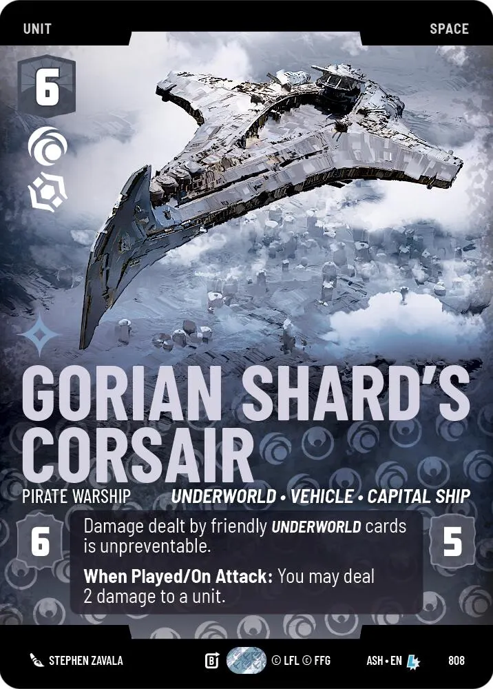 Gorian Shard's Corsair - Pirate Warship