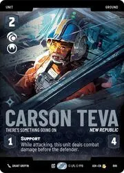 Carson Teva - There's Something Going On
