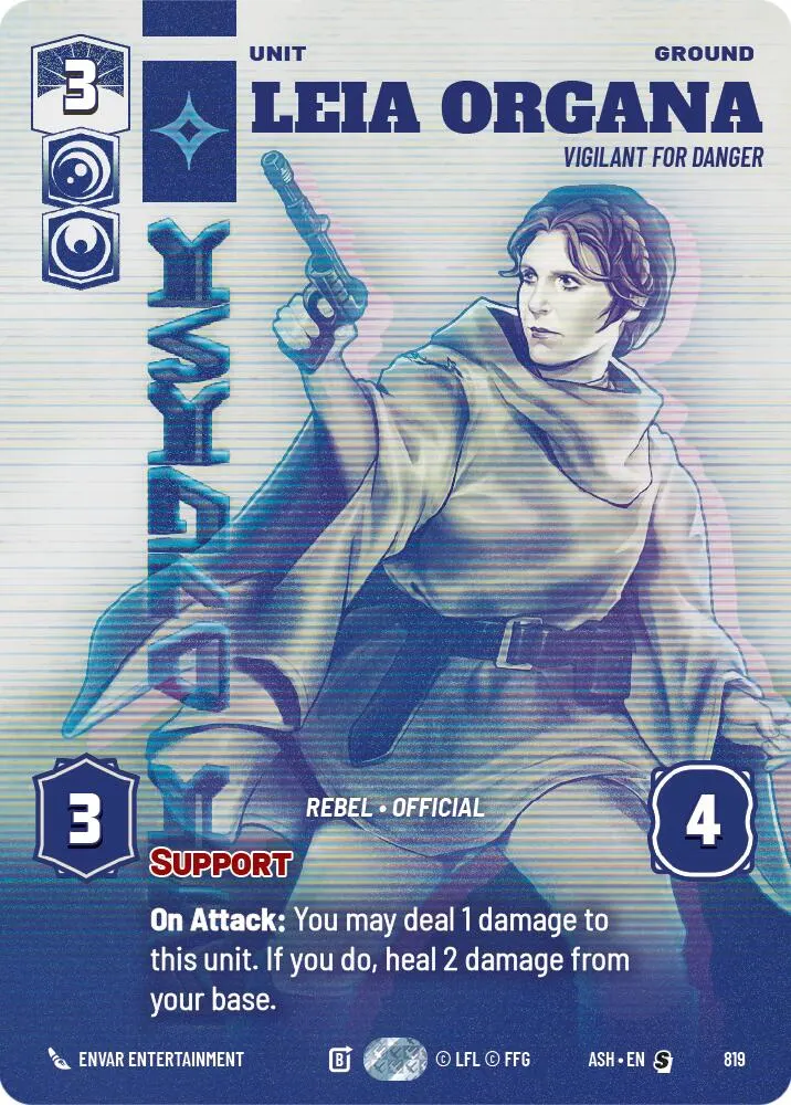 Leia Organa - Vigilant for Danger