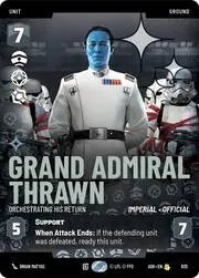 Grand Admiral Thrawn - Orchestrating His Return