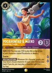 Pocahontas & Meeko - Adventurous Friends
