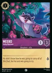 Meeko - Lucky Raccoon