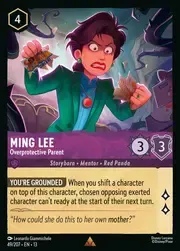 Ming Lee - Overprotective Parent