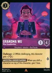 Grandma Wu - Wise Grandmother