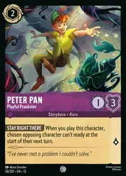 Peter Pan - Playful Prankster