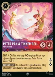 Peter Pan & Tinker Bell - Fast Friends