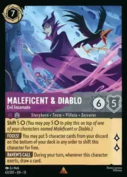 Maleficent & Diablo - Evil Incarnate