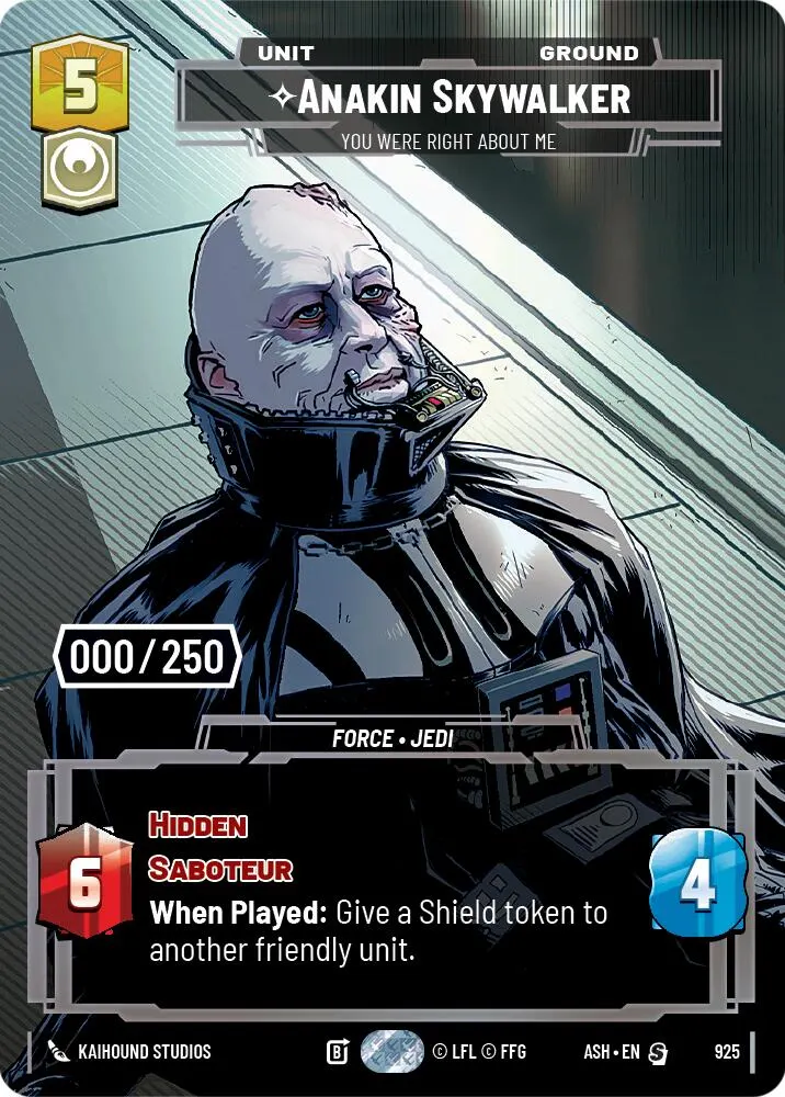 Anakin Skywalker - You Were Right About Me
