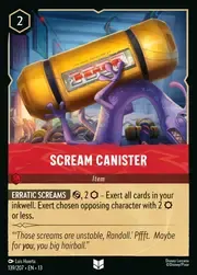 Scream Canister