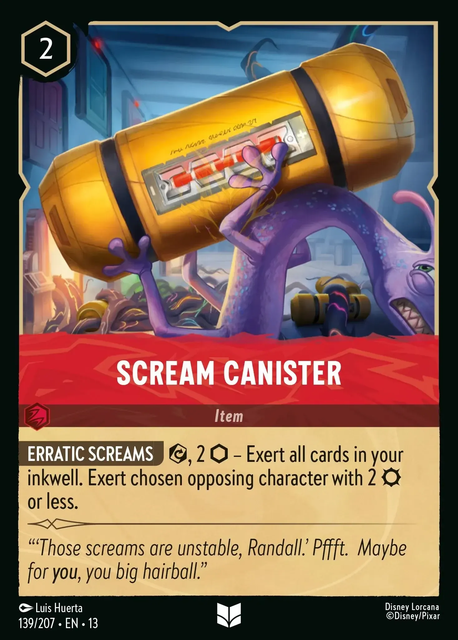 Scream Canister