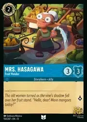 Mrs. Hasagawa - Fruit Vendor