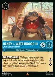 Henry J. Waternoose III - Chief Executive Officer