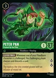 Peter Pan - Created by the Vine