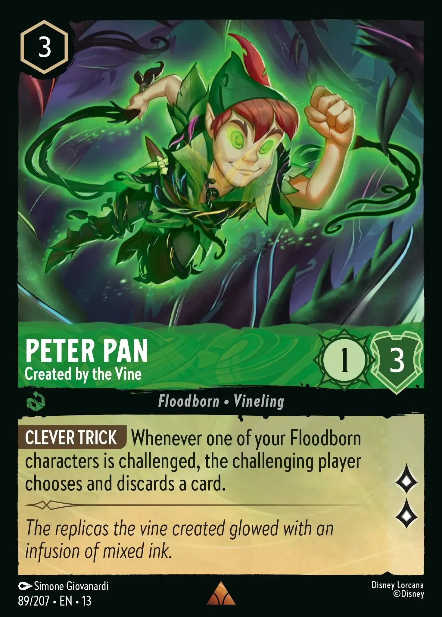Peter Pan - Created by the Vine