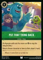 Put That Thing Back