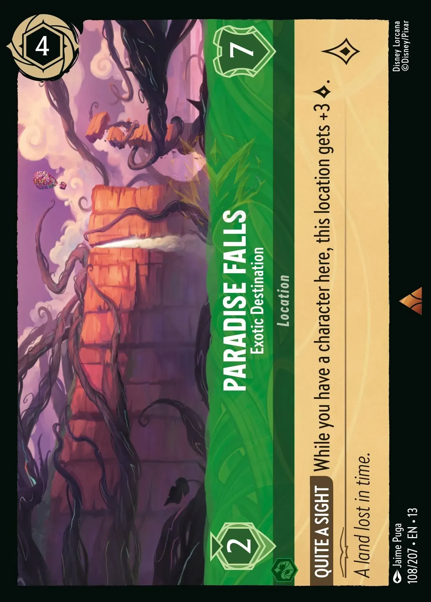Paradise Falls - Exotic Destination