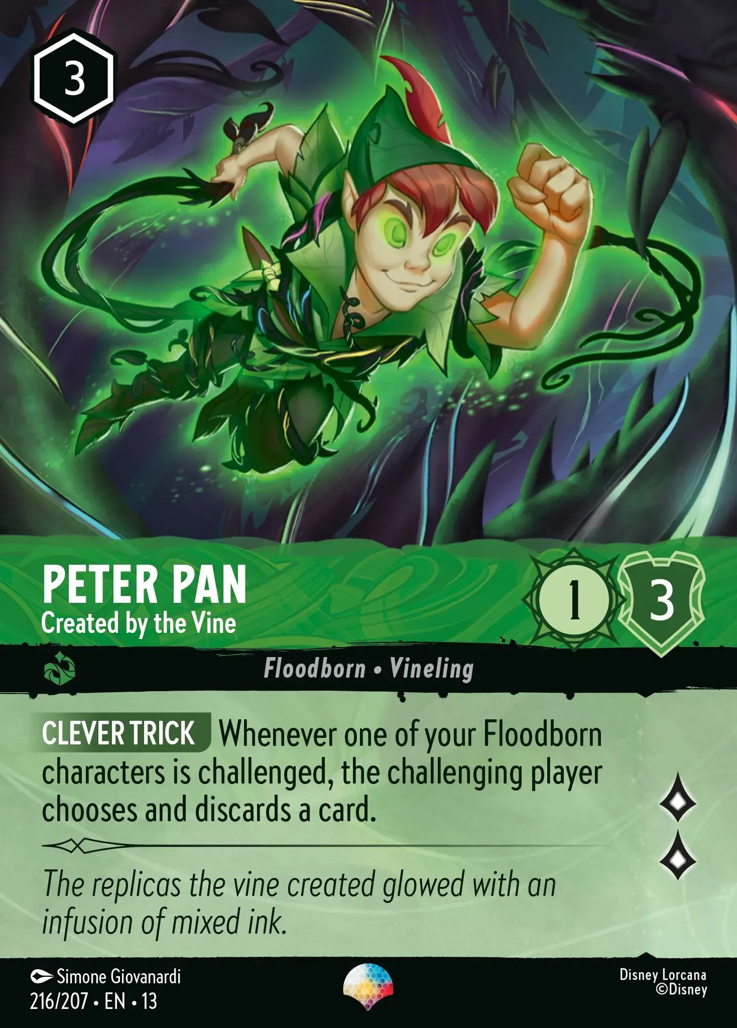 Peter Pan - Created by the Vine