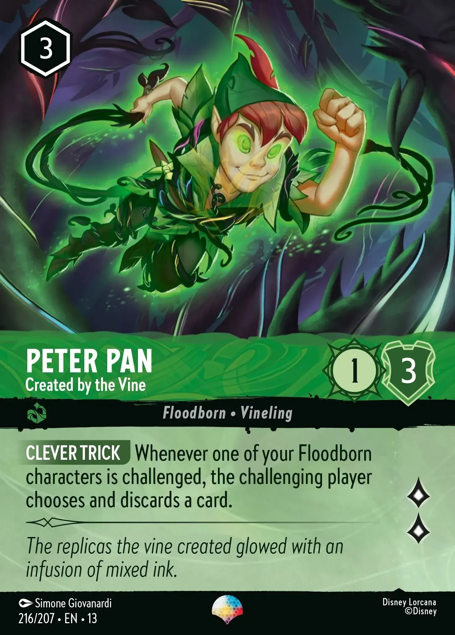 Peter Pan - Created by the Vine