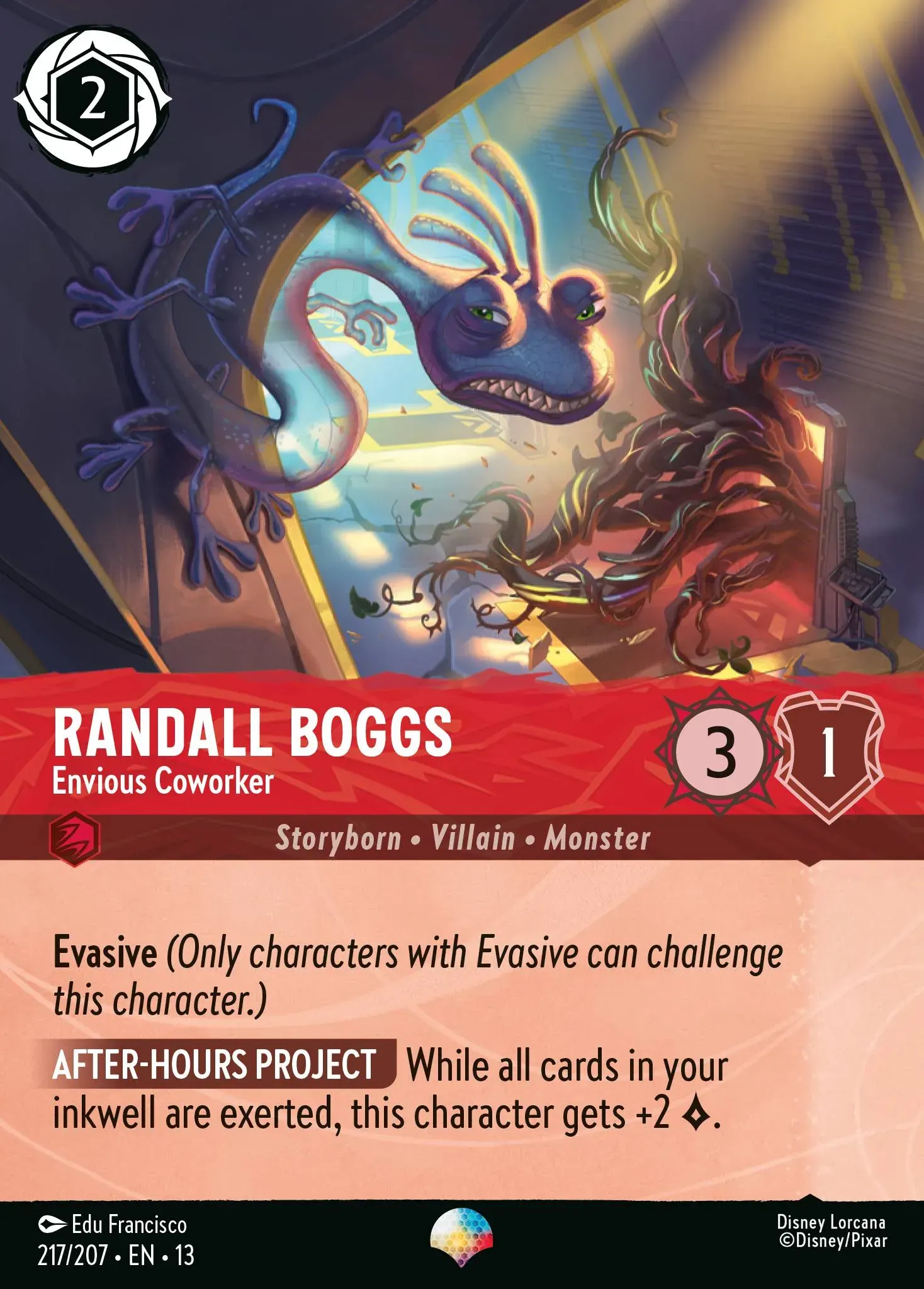 Randall Boggs - Envious Coworker