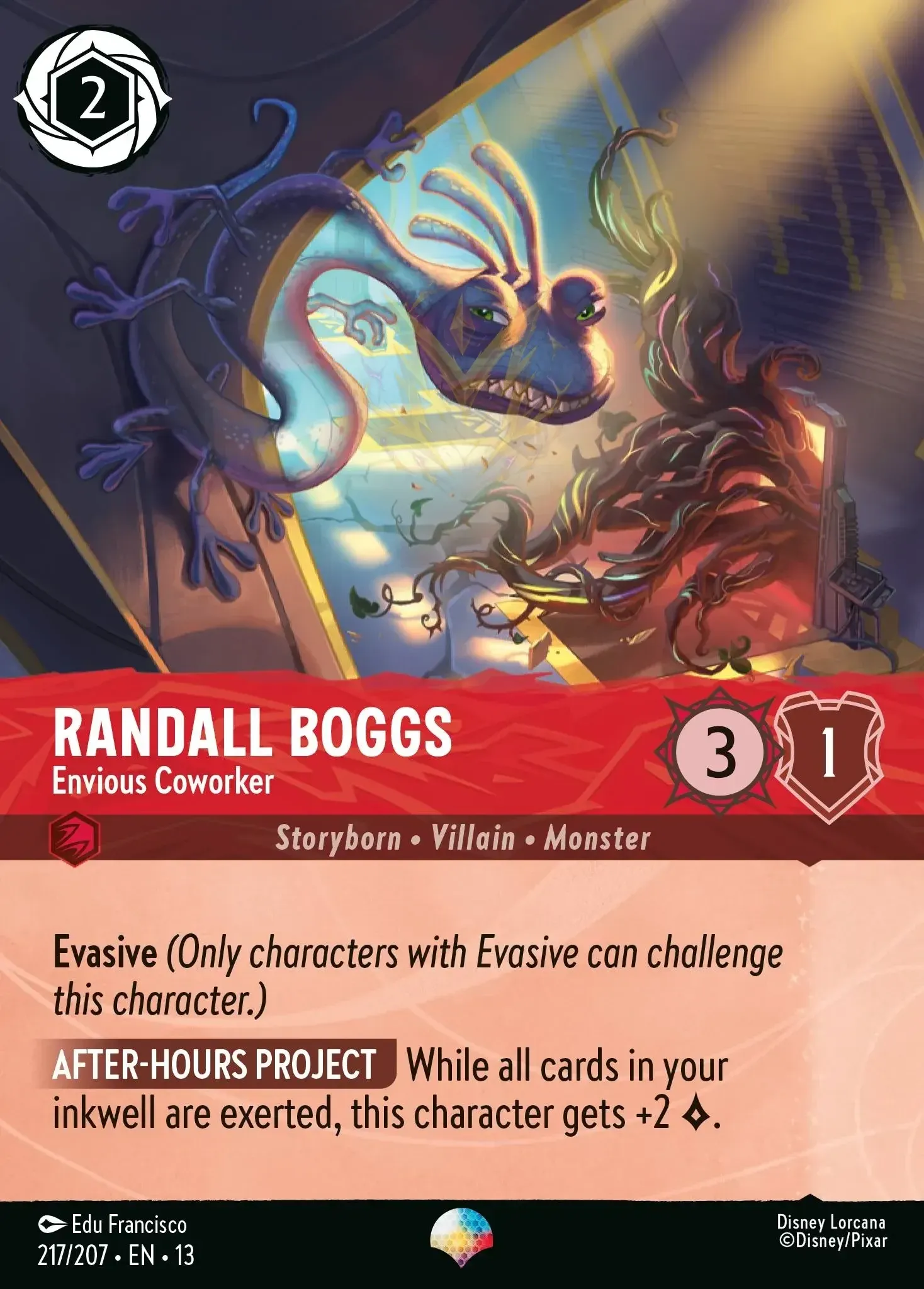 Randall Boggs - Envious Coworker