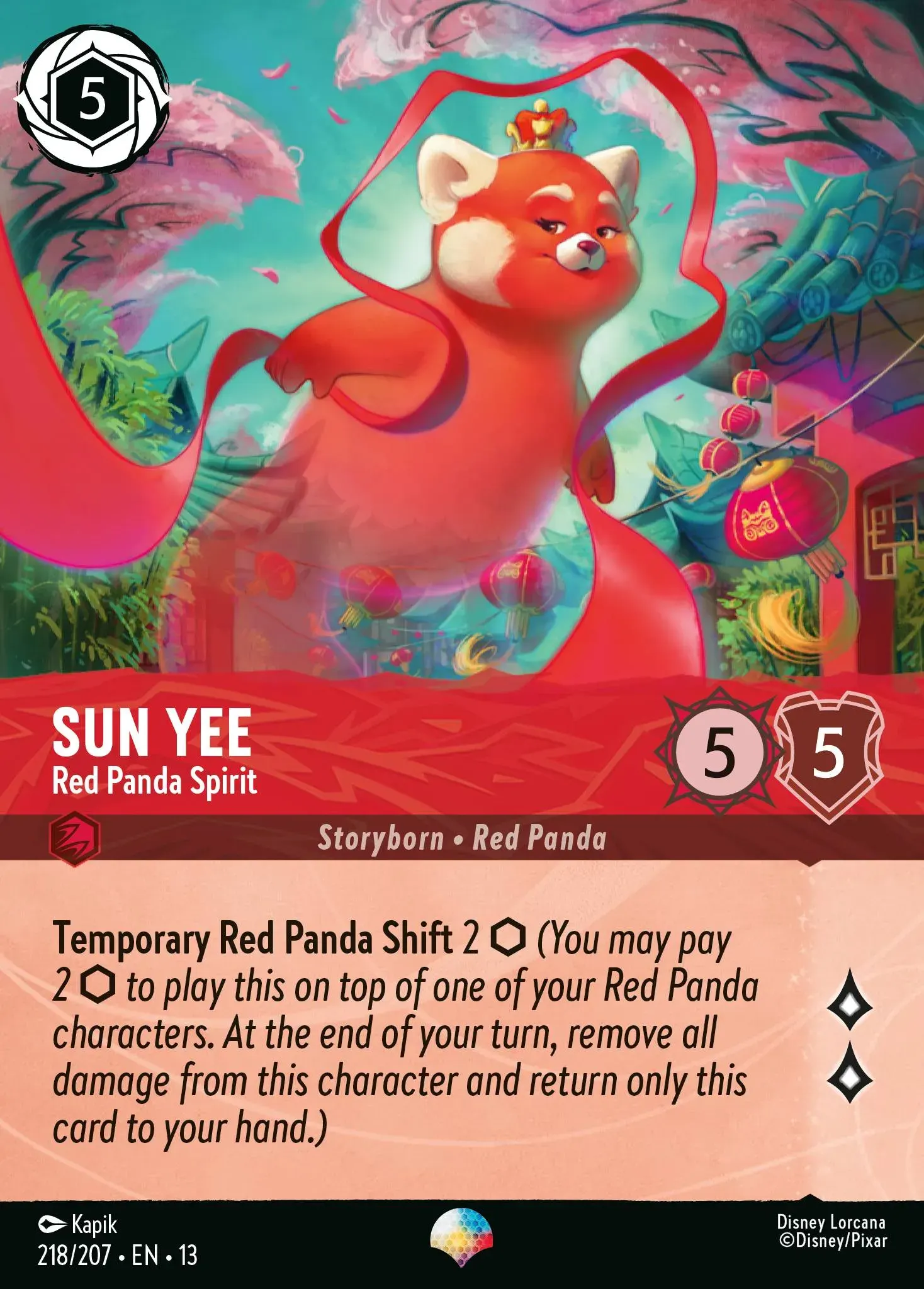 Sun Yee - Red Panda Spirit