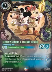 Mickey Mouse & Minnie Mouse - Adventuring Duo