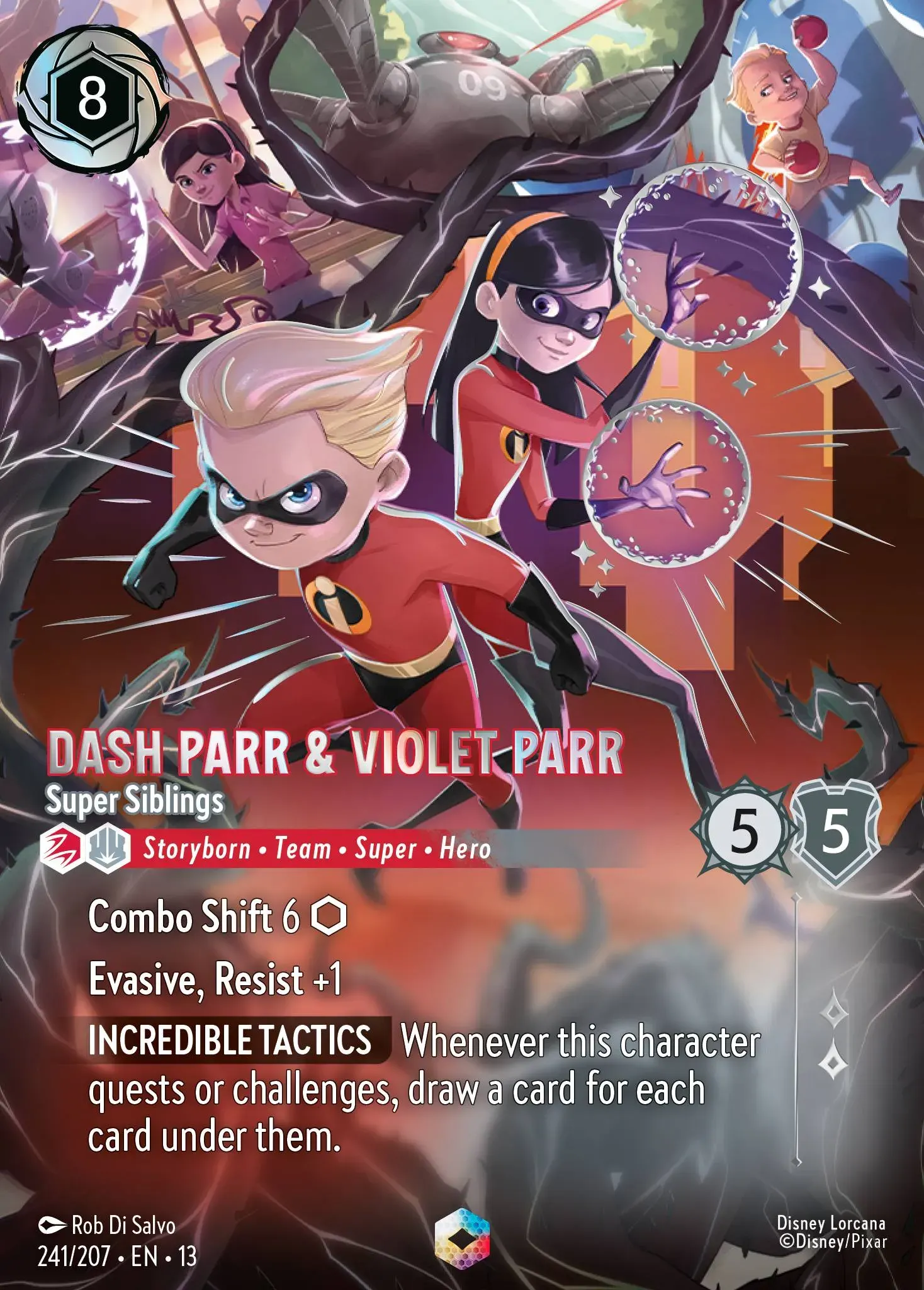 Dash Parr & Violet Parr - Super Siblings