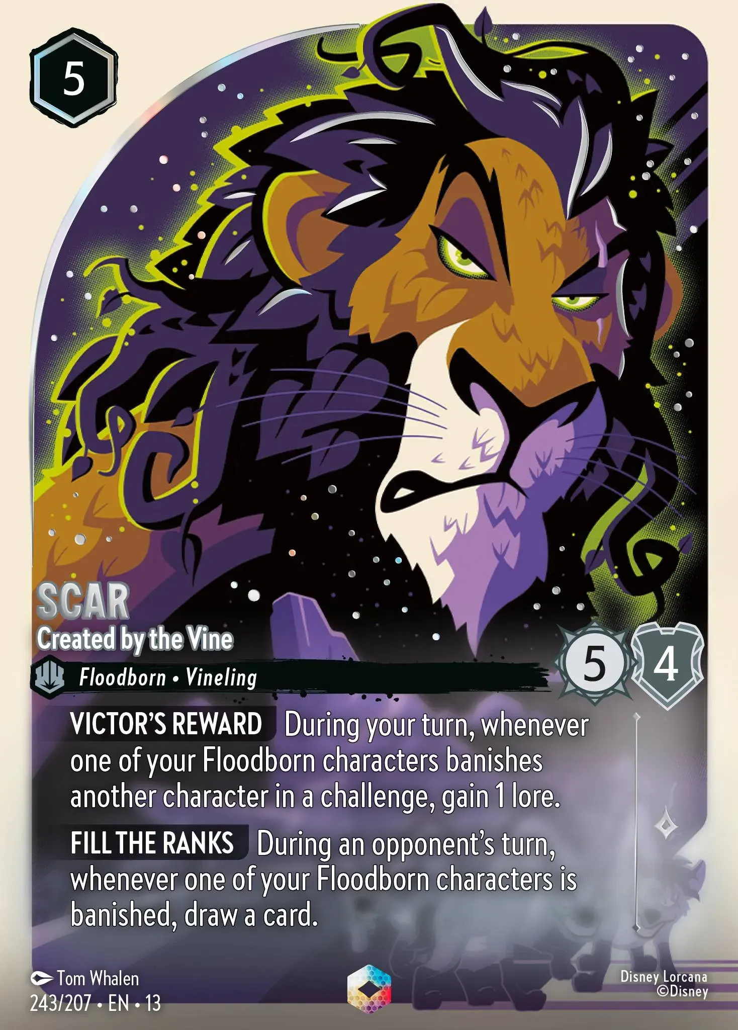Scar - Created by the Vine