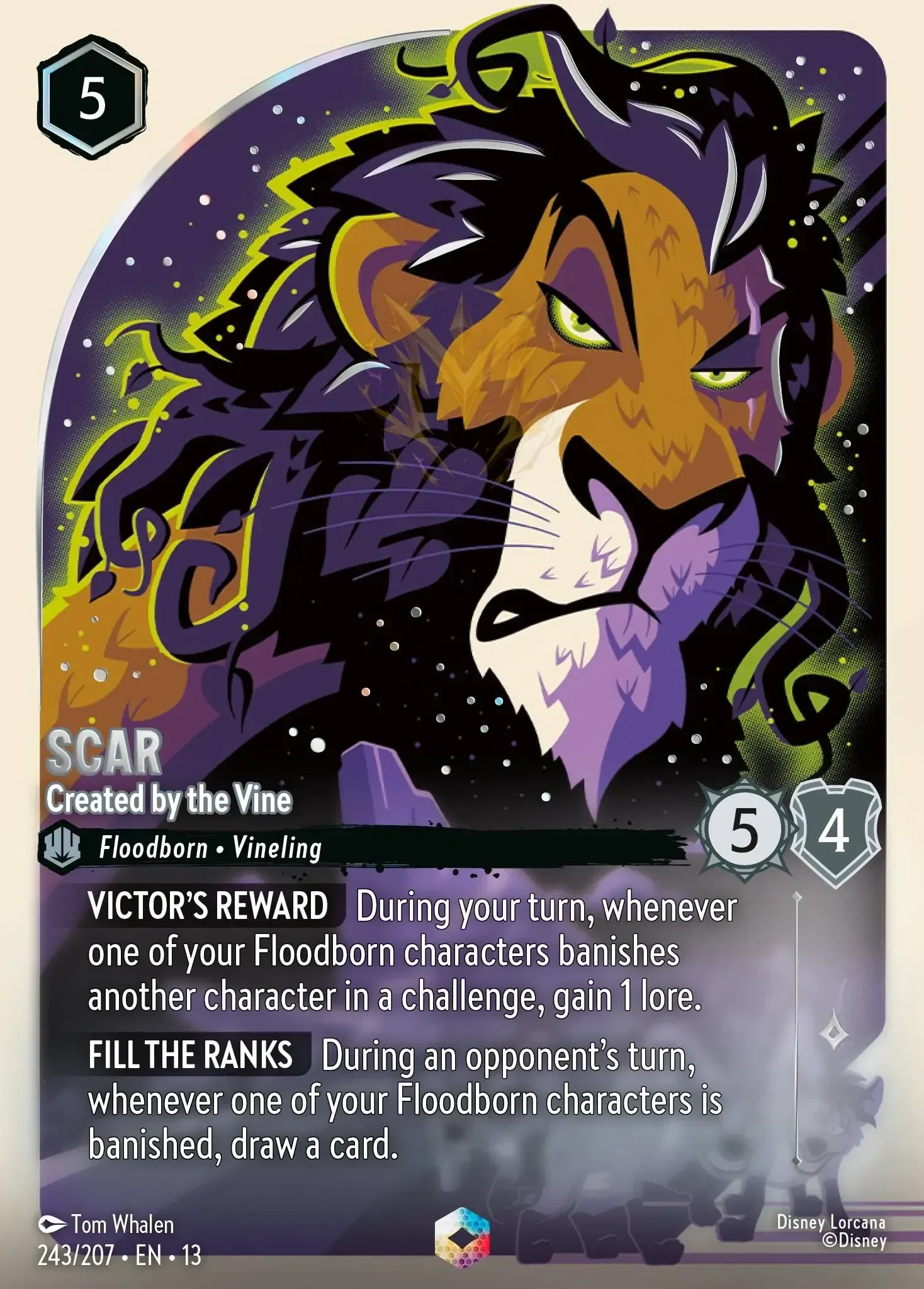 Scar - Created by the Vine