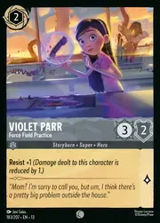 Violet Parr - Force Field Practice