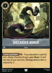 Discarded Armor