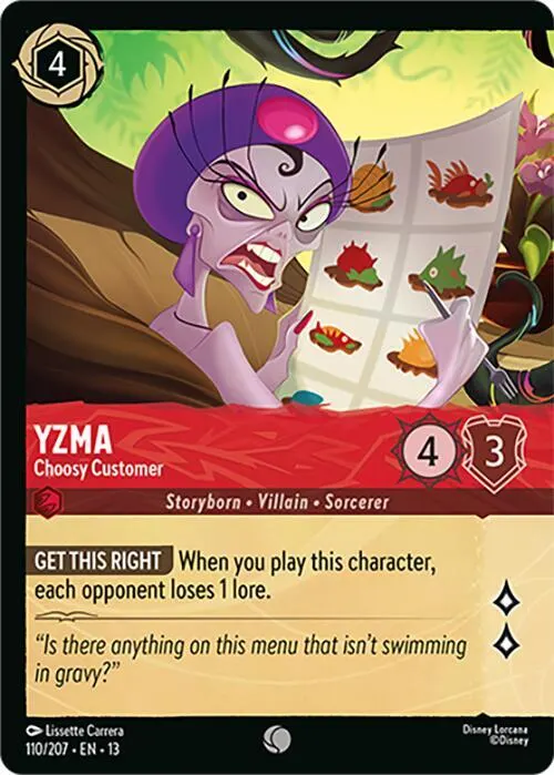 Yzma - Choosy Customer