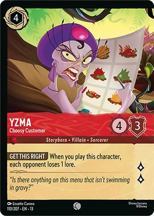 Yzma - Choosy Customer