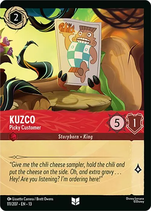 Kuzco - Picky Customer