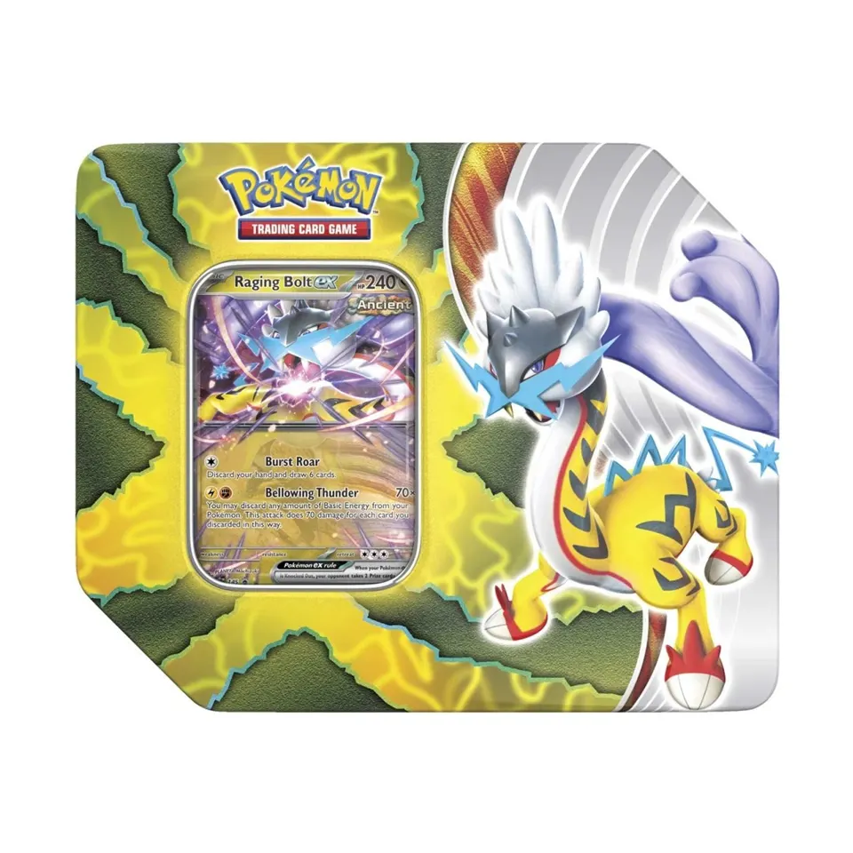 Paradox Destinies Tins: Raging Bolt ex Tin