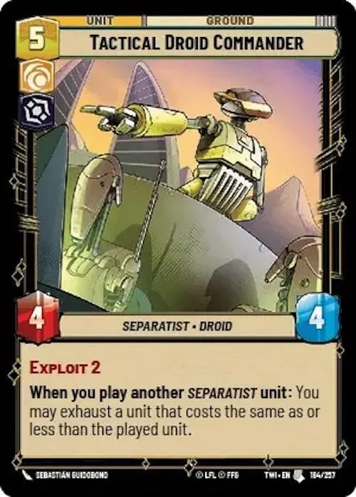 Tactical Droid Commander
