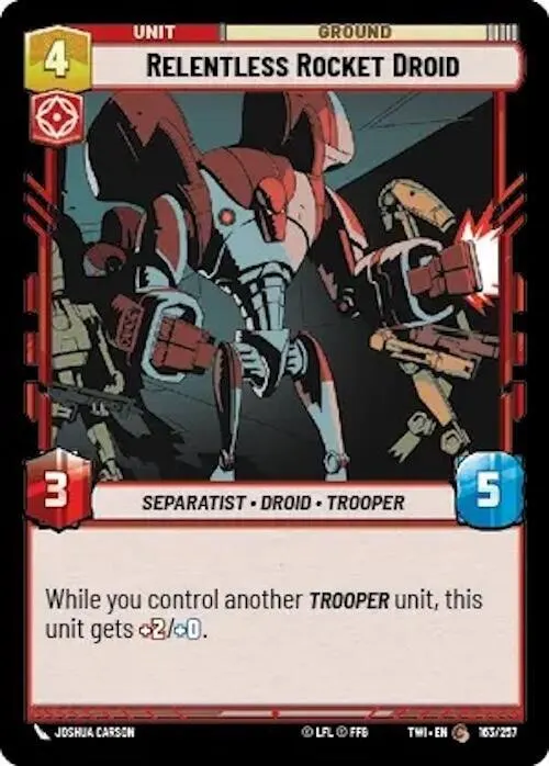 Relentless Rocket Droid