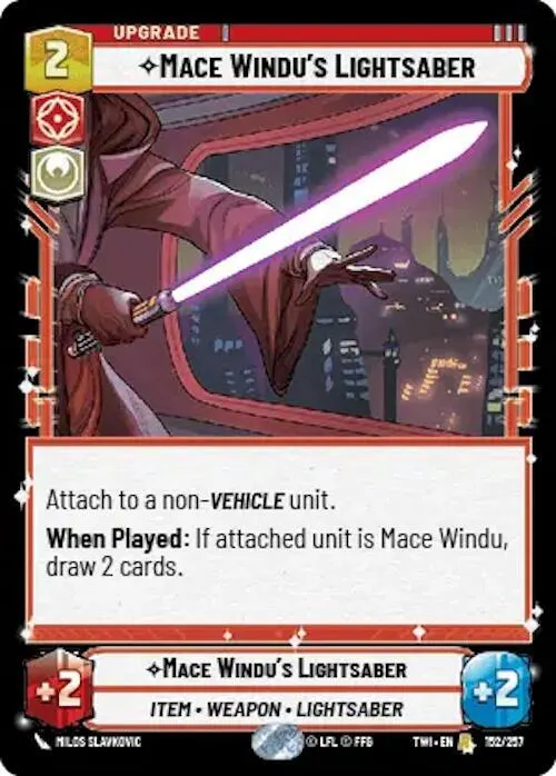 Mace Windu's Lightsaber