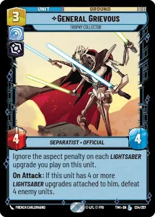 General Grievous - Trophy Collector
