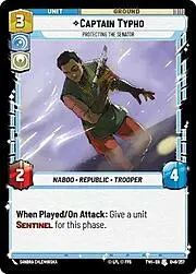 Captain Typho - Protecting the Senator