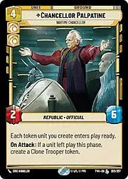 Chancellor Palpatine - Wartime Chancellor