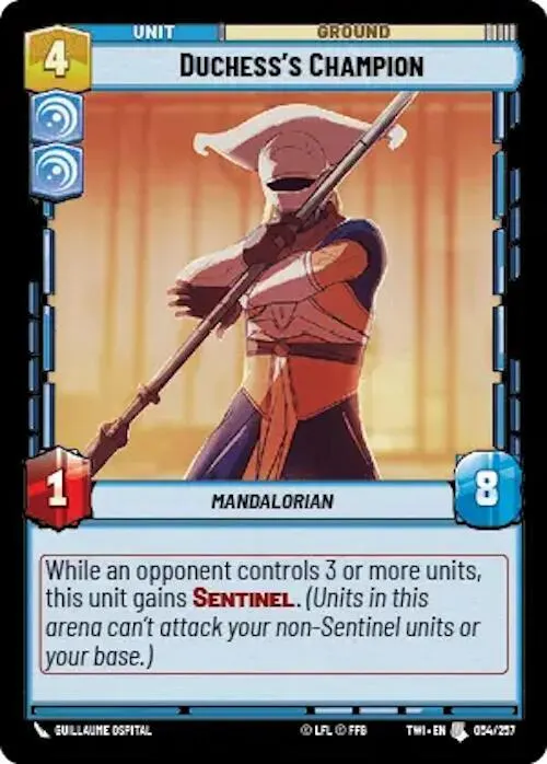Duchess’s Champion