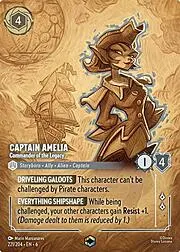Captain Amelia - Commander of the Legacy