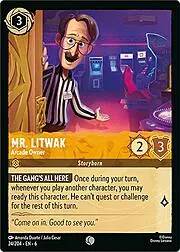 Mr. Litwak - Arcade Owner