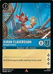 Hiram Flaversham - Intrigued Inventor