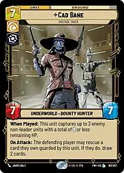 Cad Bane - Hostage Taker
