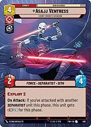 Asajj Ventress - Count Dooku's Assassin